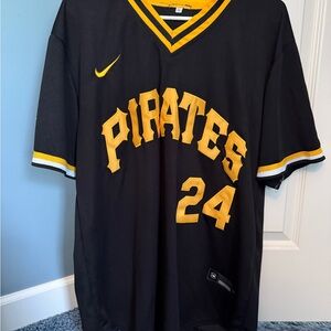 Pittsburgh Pirates Throwback Barry Bonds Jersey
